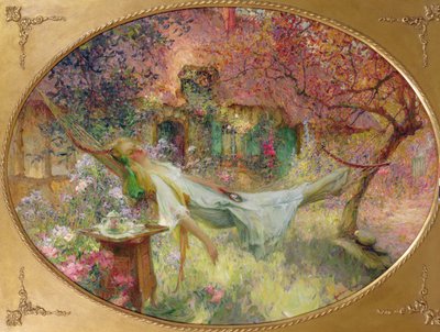 Verano en el jardín de Henri Gaston Darien